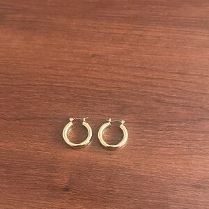 Gold Hoop Earrings